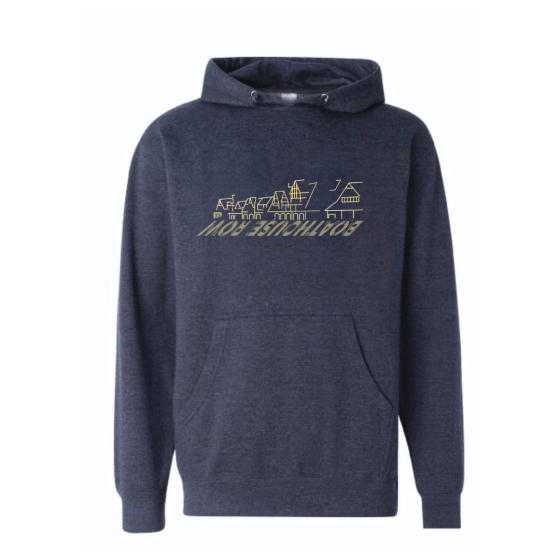 Boathouse Row Hoodie Navy