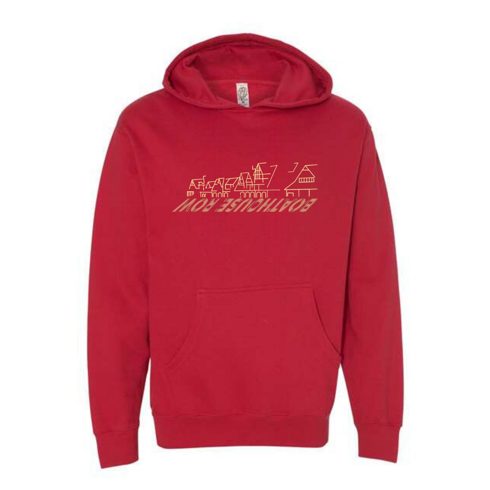 Boathouse Row Hoodie Red