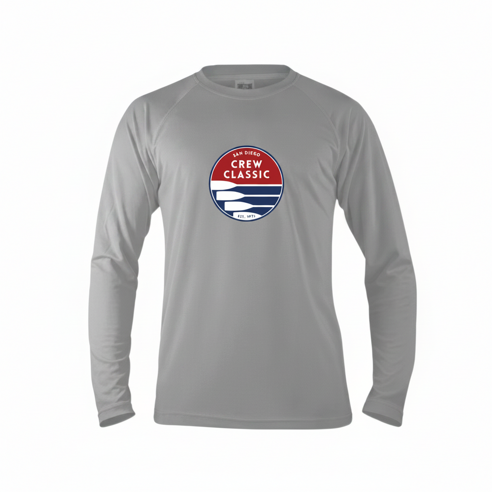 San Diego Crew Classic Long Sleeve Performance T-Shirt Product View