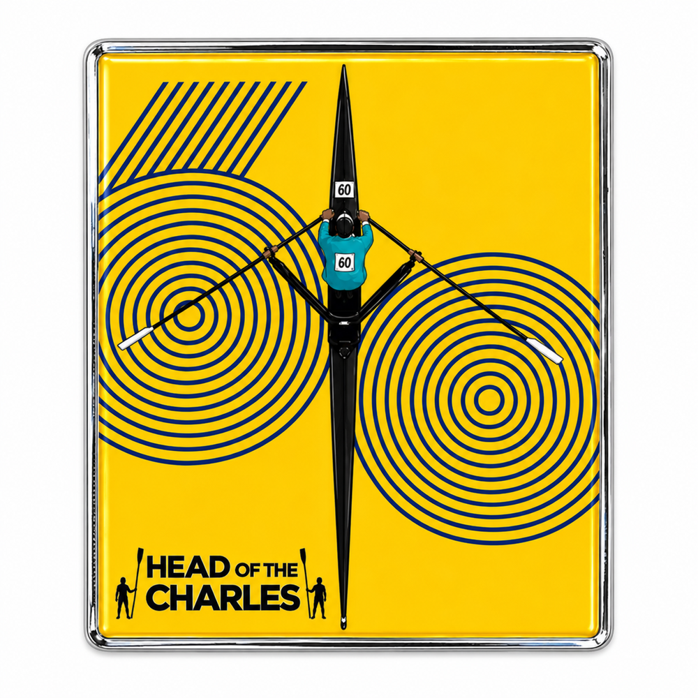 Head of the Charles Regatta 60th Anniversary Rowing Lapel Pin Product View
