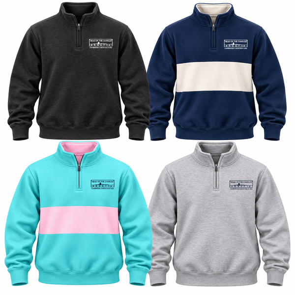 Head of the Charles Regatta 1/4 Zip Pullover Sweatshirt
