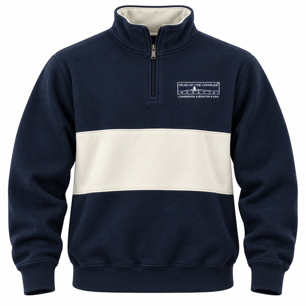 Head of the Charles Regatta 1/4 Zip Pullover Sweatshirt