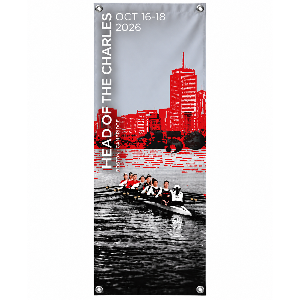 Head of the Charles 2026 Commemorative Pennant – Boston & Cambridge Product View
