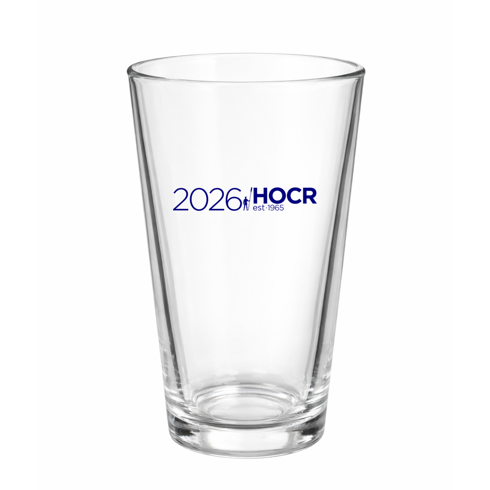 Head of the Charles Annual Logo Pint Glass, Clear Product View