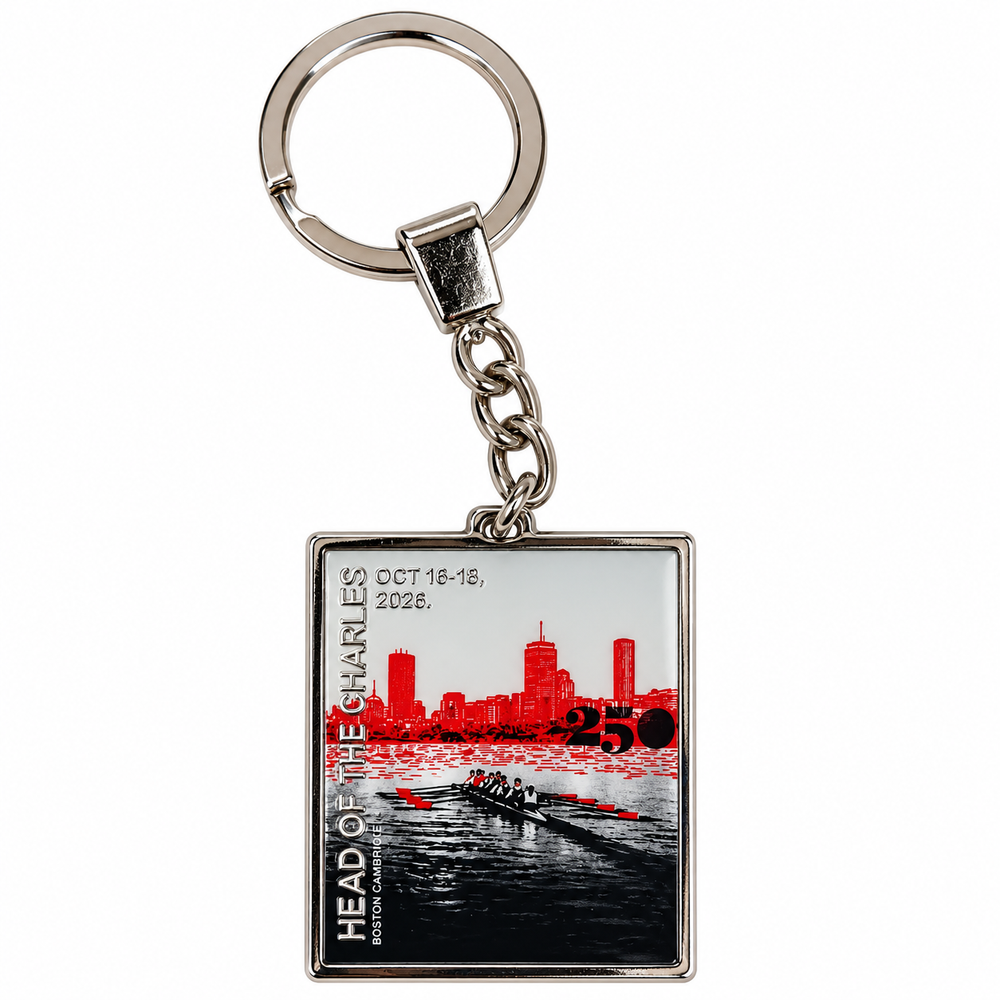 Head of the Charles 250TH Anniversary Keychain, Chrome Product View