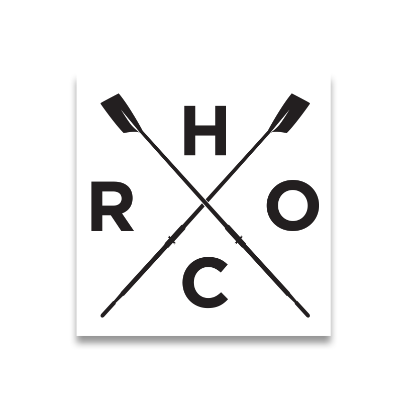 Head of the Charles Regatta Crossed Oars 3" Sticker Product View