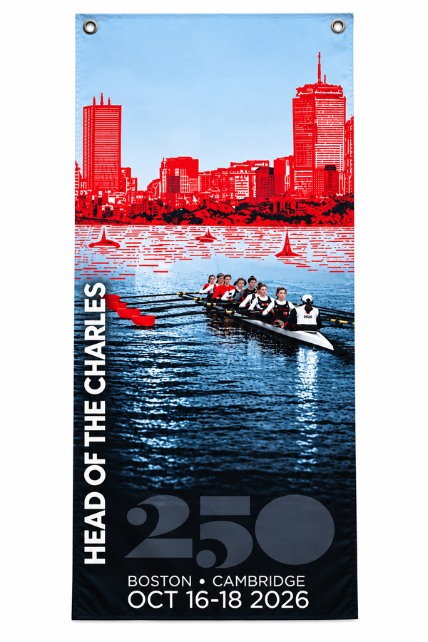 Head of the Charles 250 Commemorative Door Flag Product View