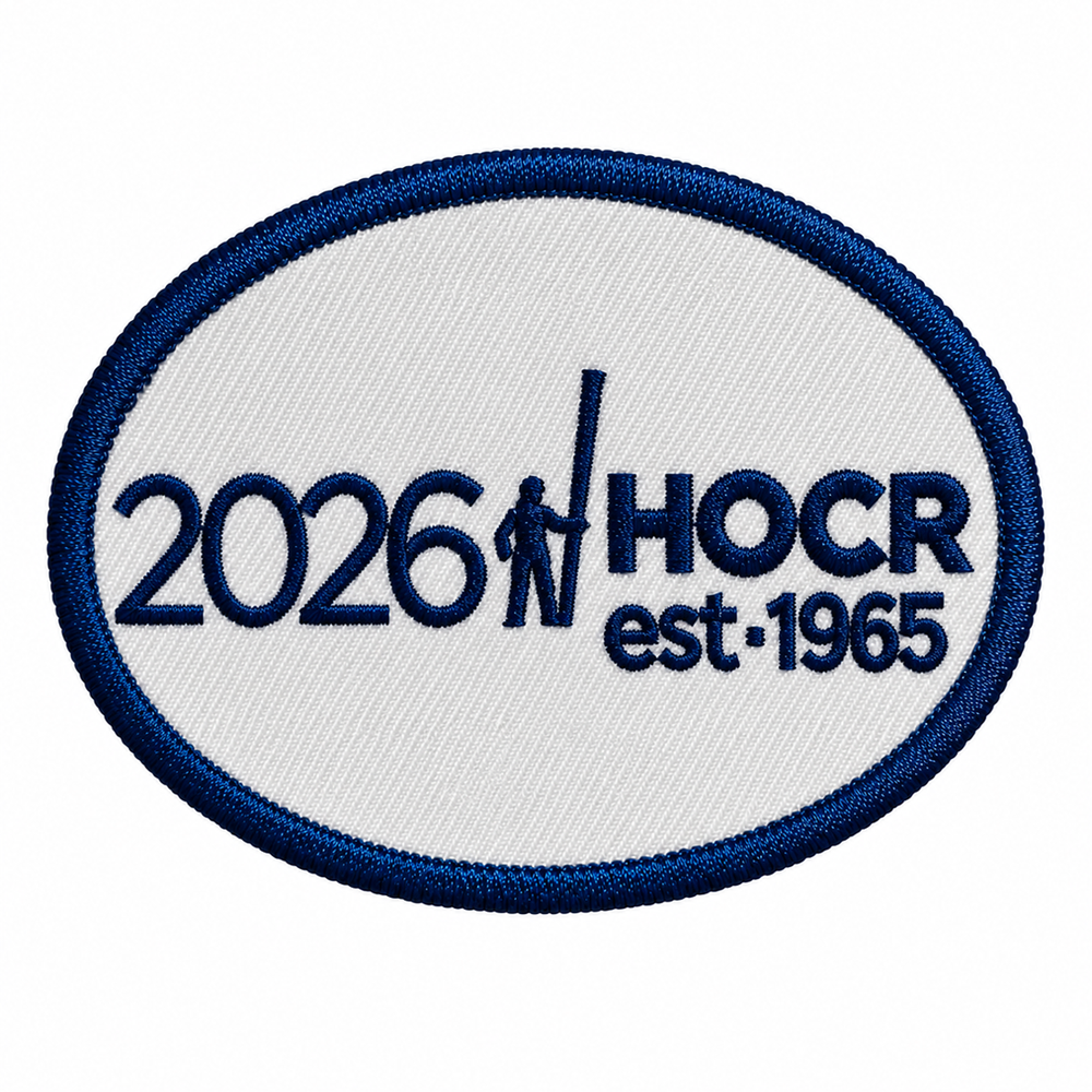 Head of the Charles 2026 HOCR Patch, White / Navy