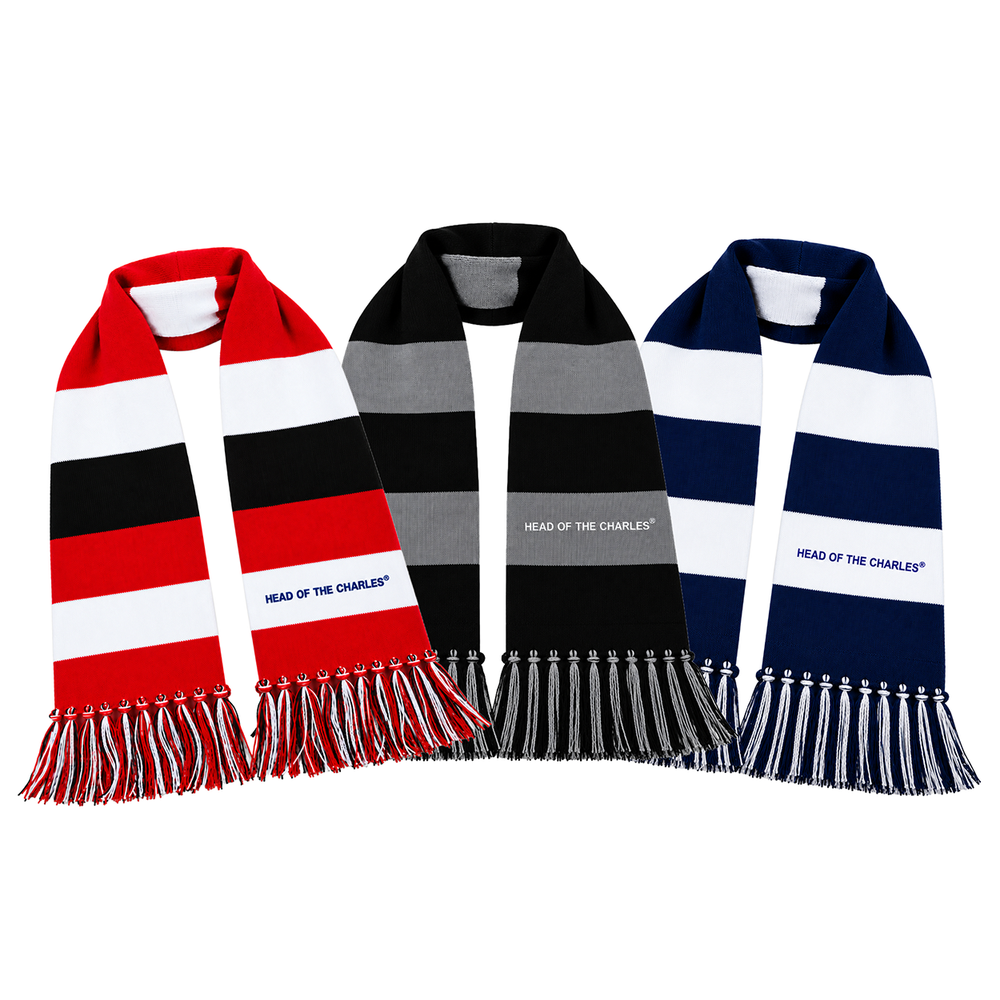 Head of the Charles Regatta Striped Scarf Available Colors
