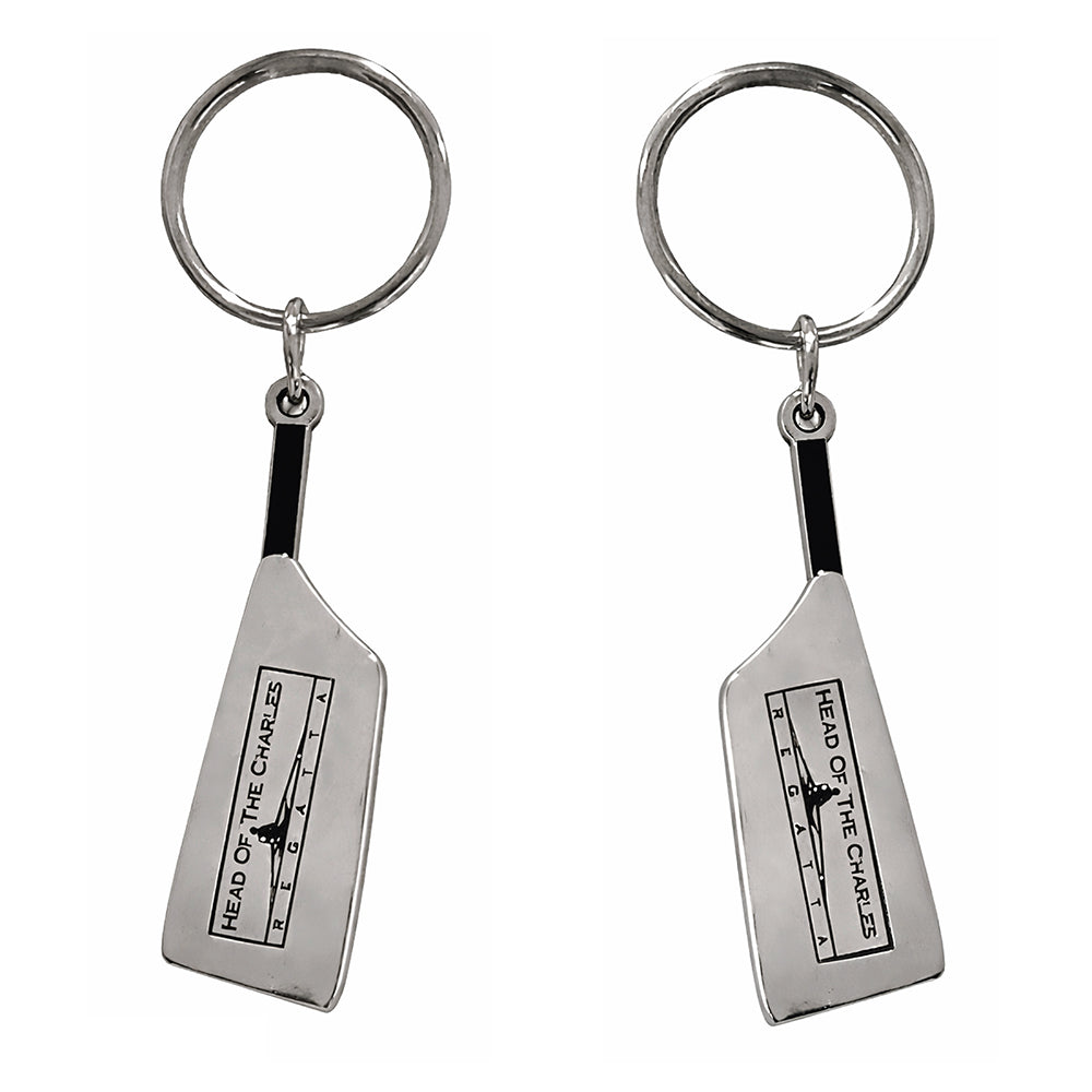 Head of the Charles Zinc Keychain