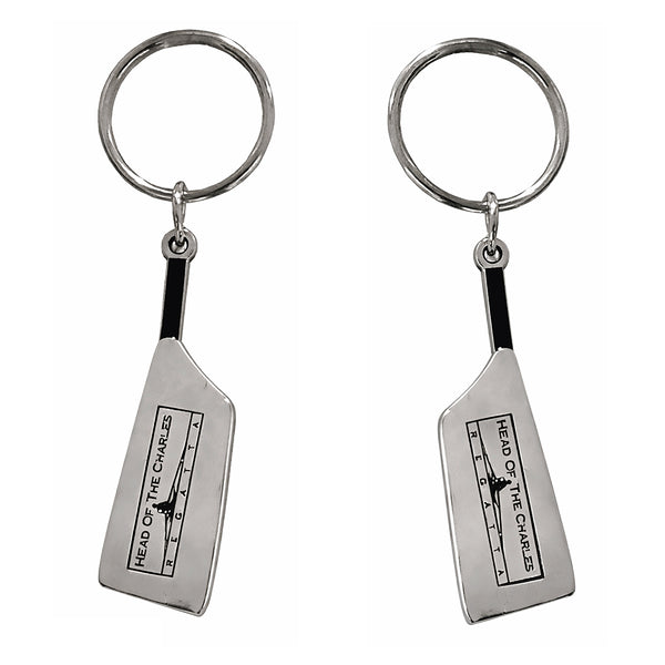 Head of the Charles Zinc Keychain