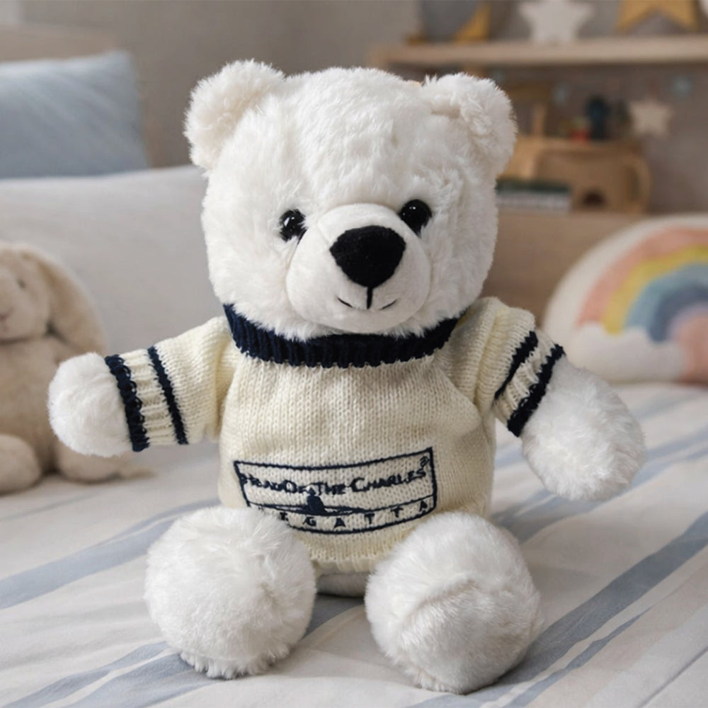 Head of the Charles White Teddy Bear