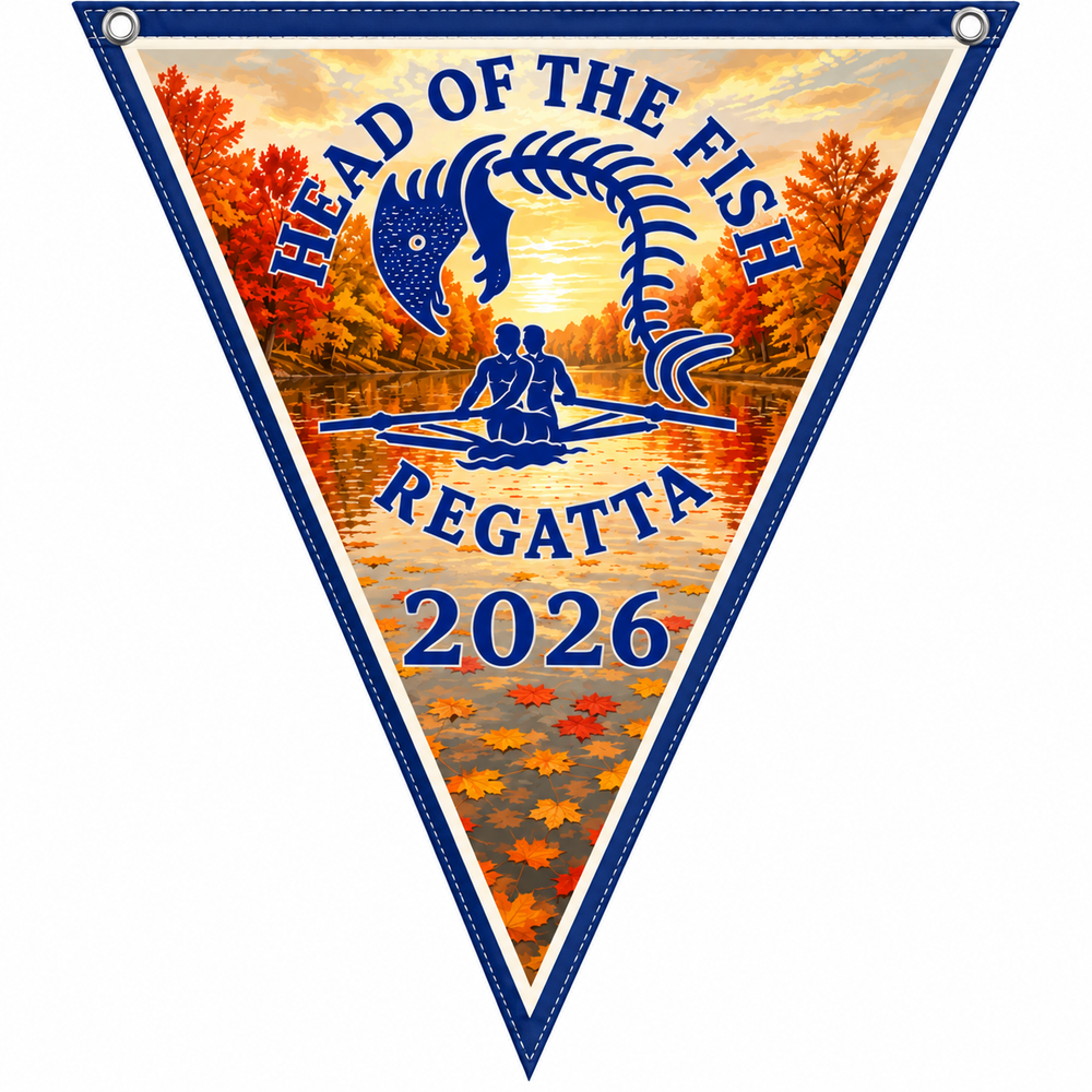 Head of the Fish Regatta 2026 Commemorative Pennant Product View