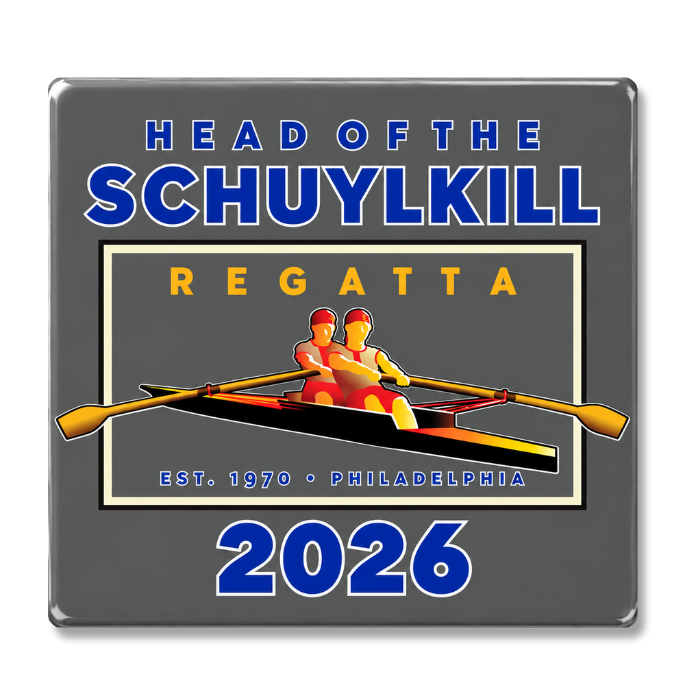 Head of the Schuylkill Regatta 2026 Commemorative Magnet