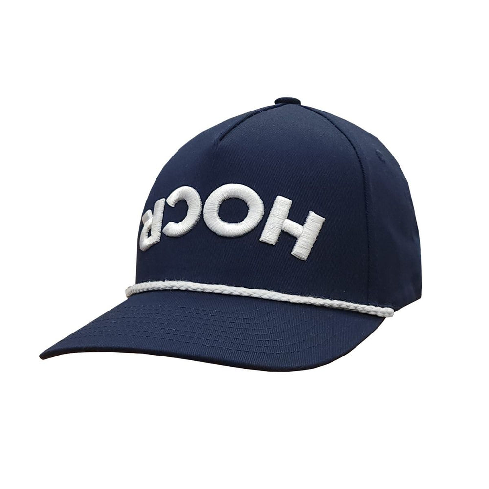 Head of the Charles Backwards Rope Hat Angle View