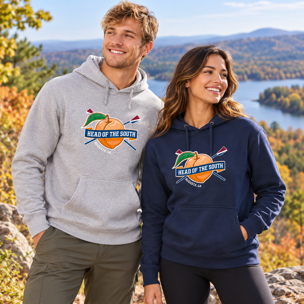 Head of the South Primary Logo Cotton Hoodie Sweatshirt - In Use Hiking Outdoors