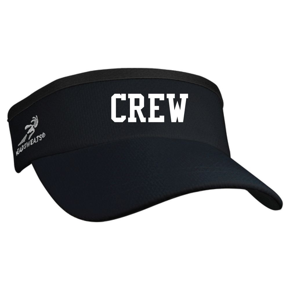 CREW USA Performance Visor by Headsweats Black