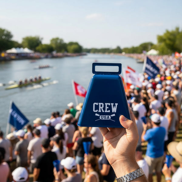 CREW USA Cowbell Navy In Use