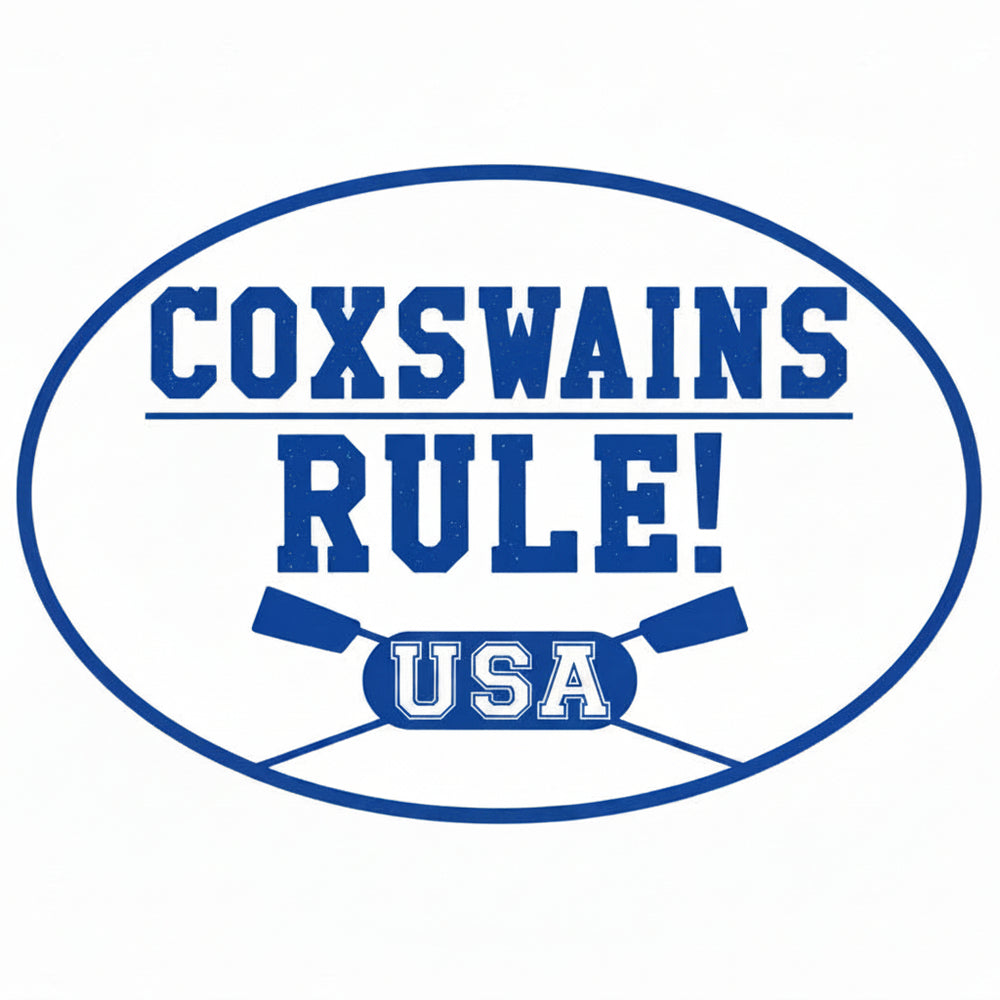 COXSWAINS RULE! Oval Magnet Product View