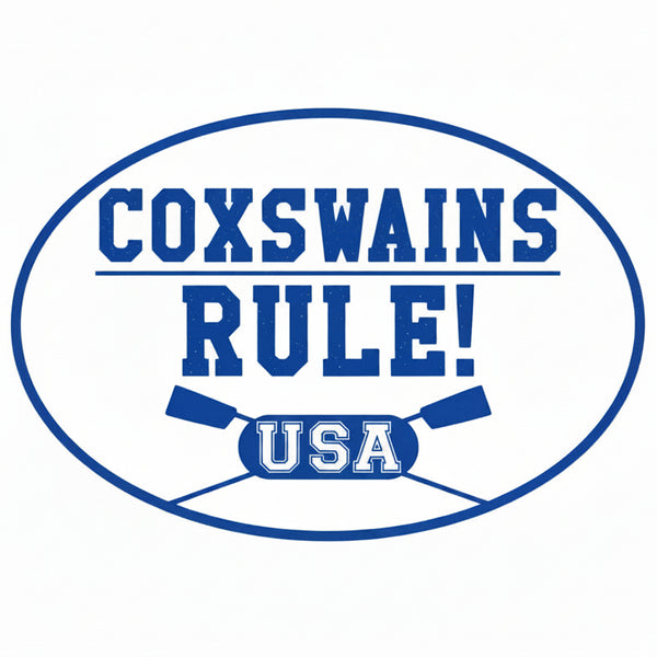 COXSWAINS RULE! Oval Magnet Product View
