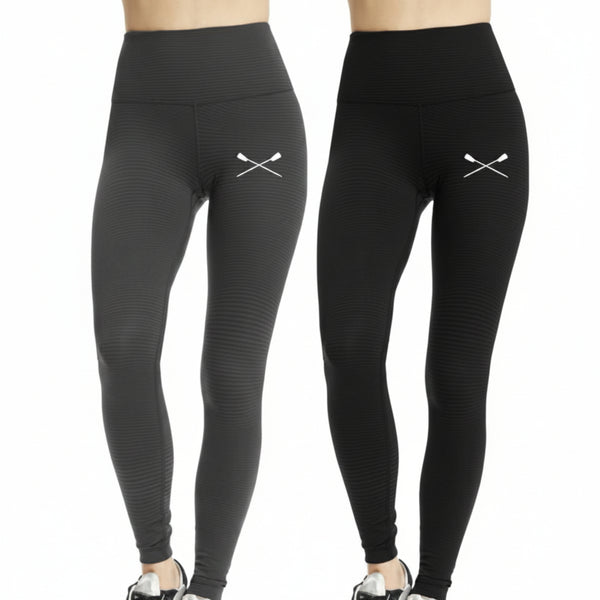 CREW USA Crossed Oars VIMMIA X High Waisted Energy Wave Legging Available Colors - Product View