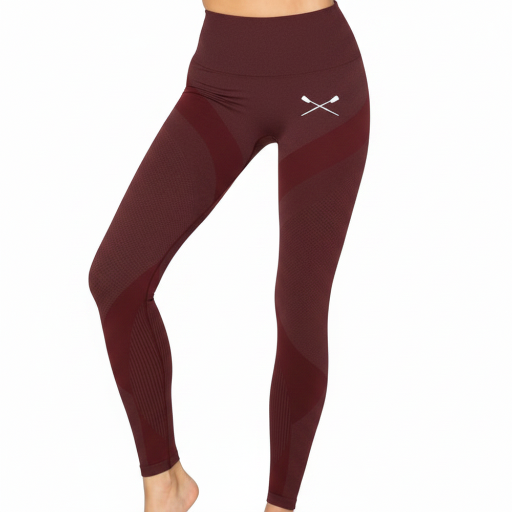 CREW USA Crossed Oars Vimmia X Seamless Legging Red (Maroon) Product View