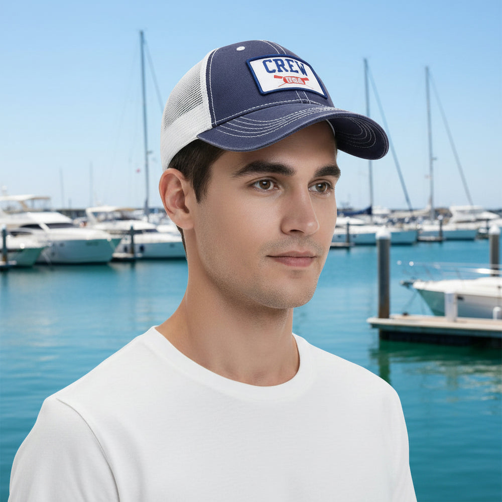 Crew Trucker Hat Angle View