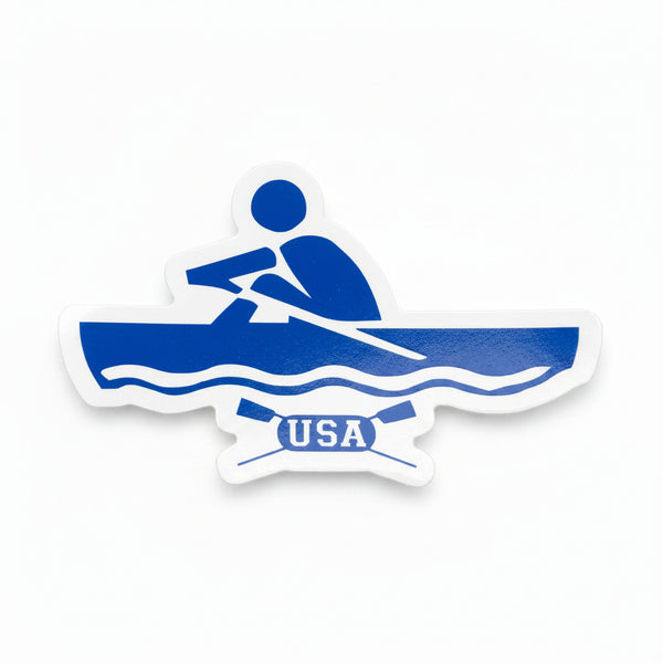 Crew USA Rower Sticker Product View