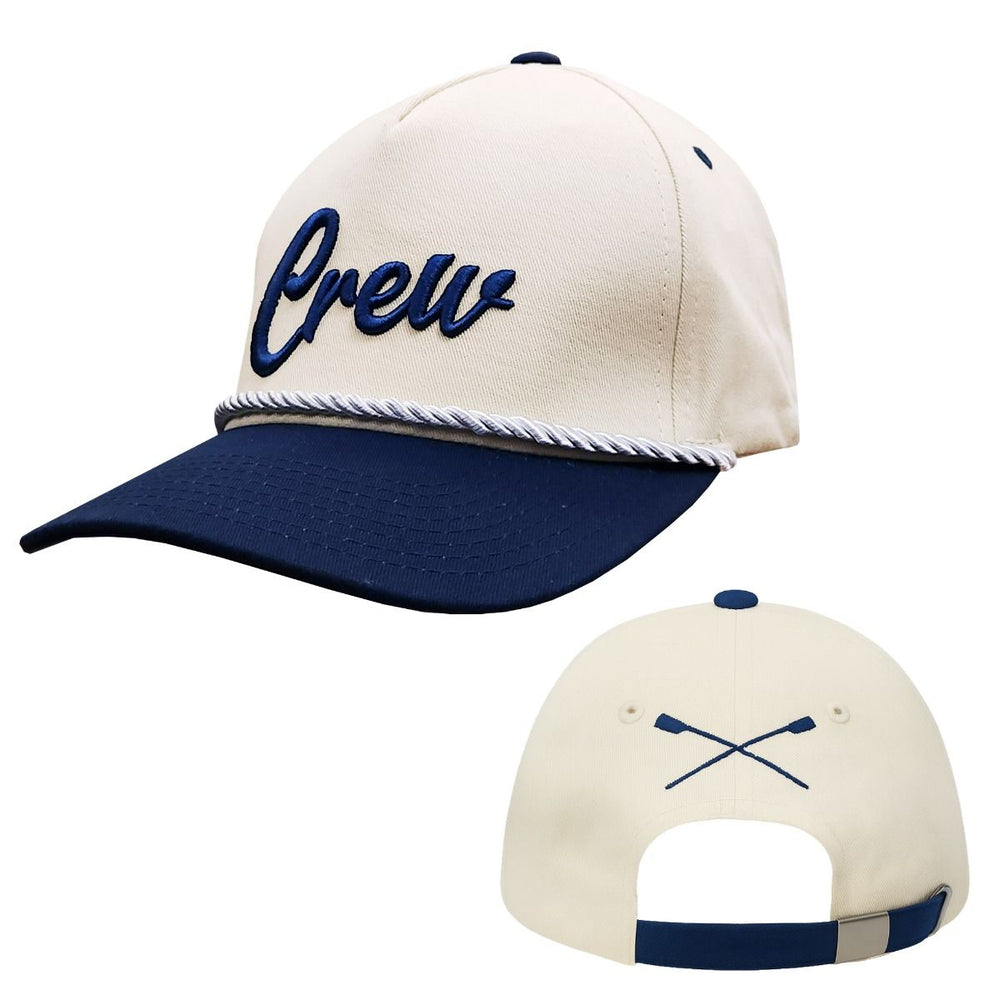 Crew Rope Hat Side and Back View