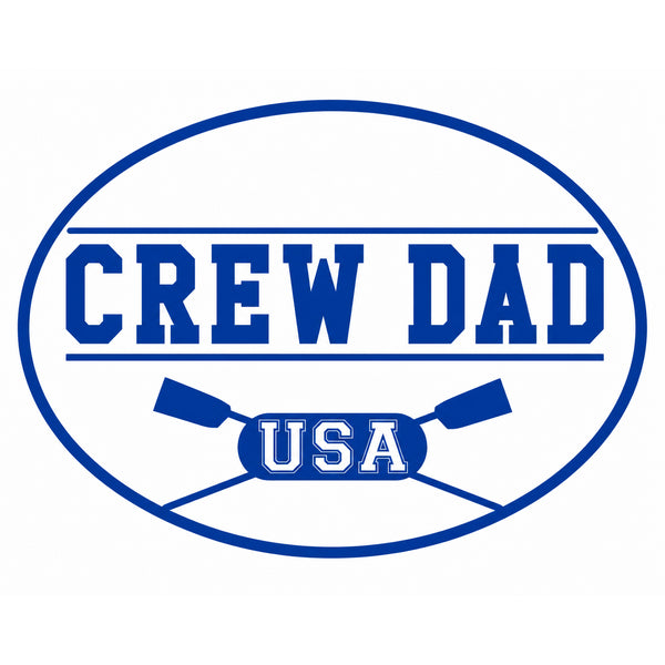 CREW DAD Oval Magnet Product View