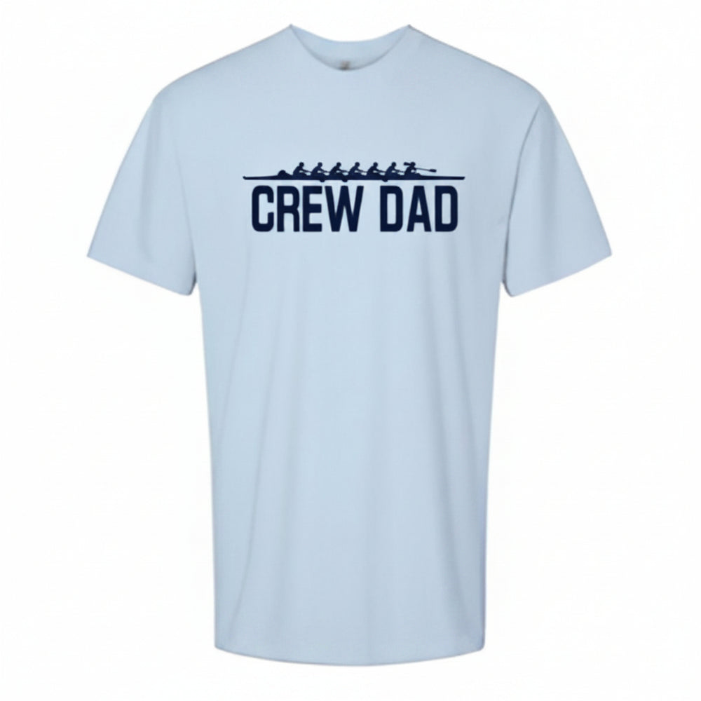 CREW USA "Crew Dad" Soft Short Sleeve T-Shirt Chambray (Light Blue)