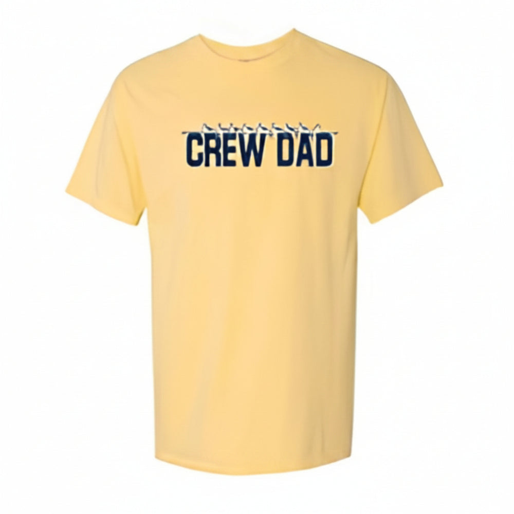 CREW USA "Crew Dad" Soft Short Sleeve T-Shirt Yellow