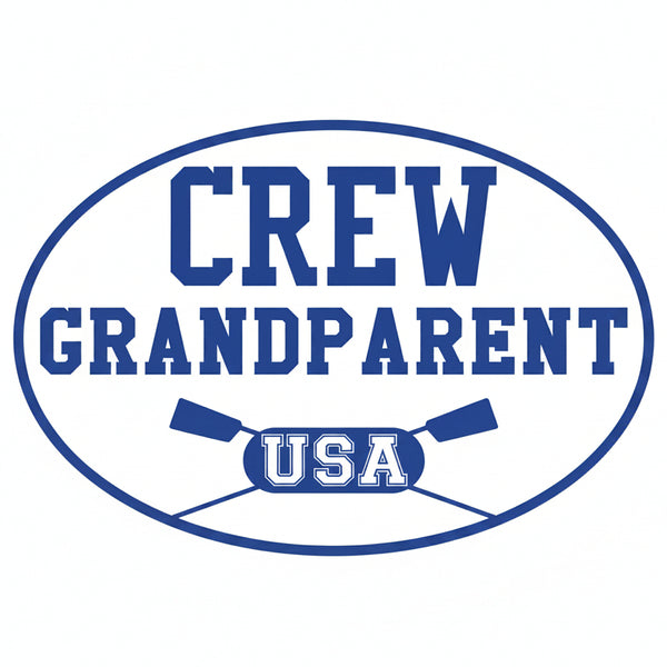 CREW GRANDPARENT Oval Magnet Product View