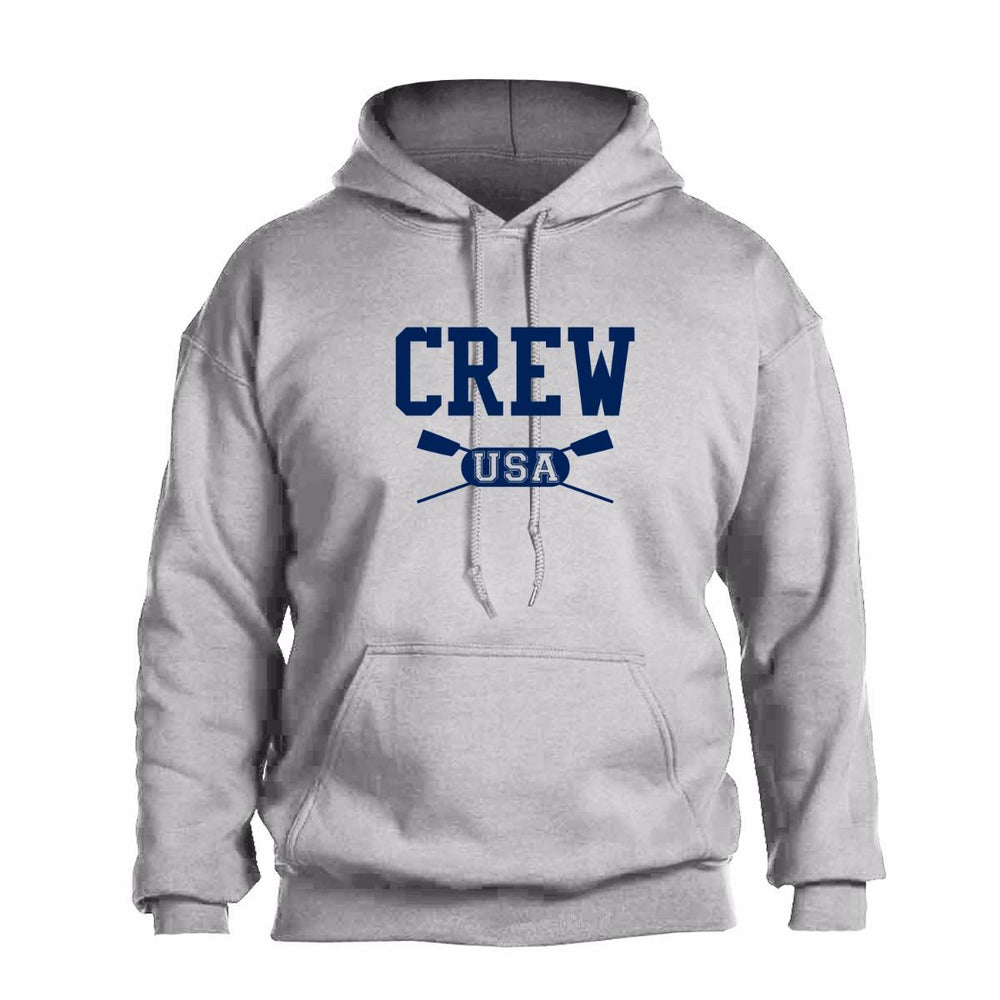 CREW USA Hooded Sweatshirt Gray