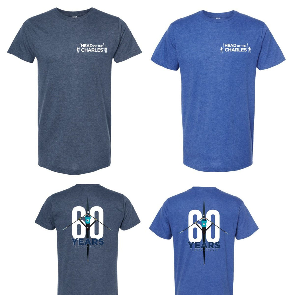 Head of the Charles 60th Anniversary Poster Tee-Shirt - Available Colors