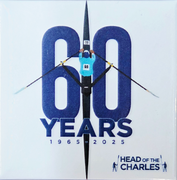 Head of the Charles 60 Years Magnet Product View