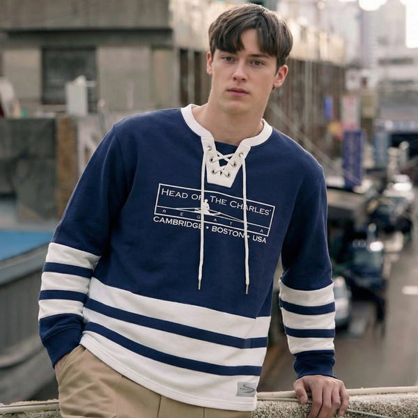 Head of the Charles Lace Hockey Sweatshirt Front View