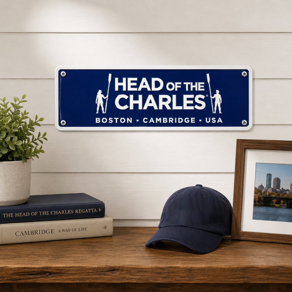 Head of the Charles Logo Plate Front View