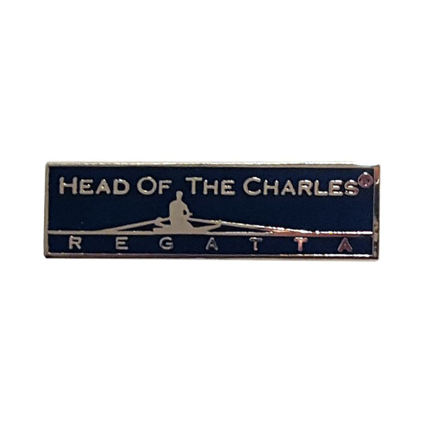 Head of the Charles Lapel Pin Black