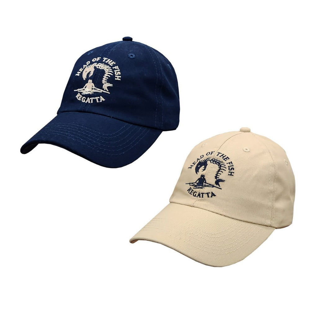 Head of the Fish Embroidered Adjustable Unstructured Cap Available Colors