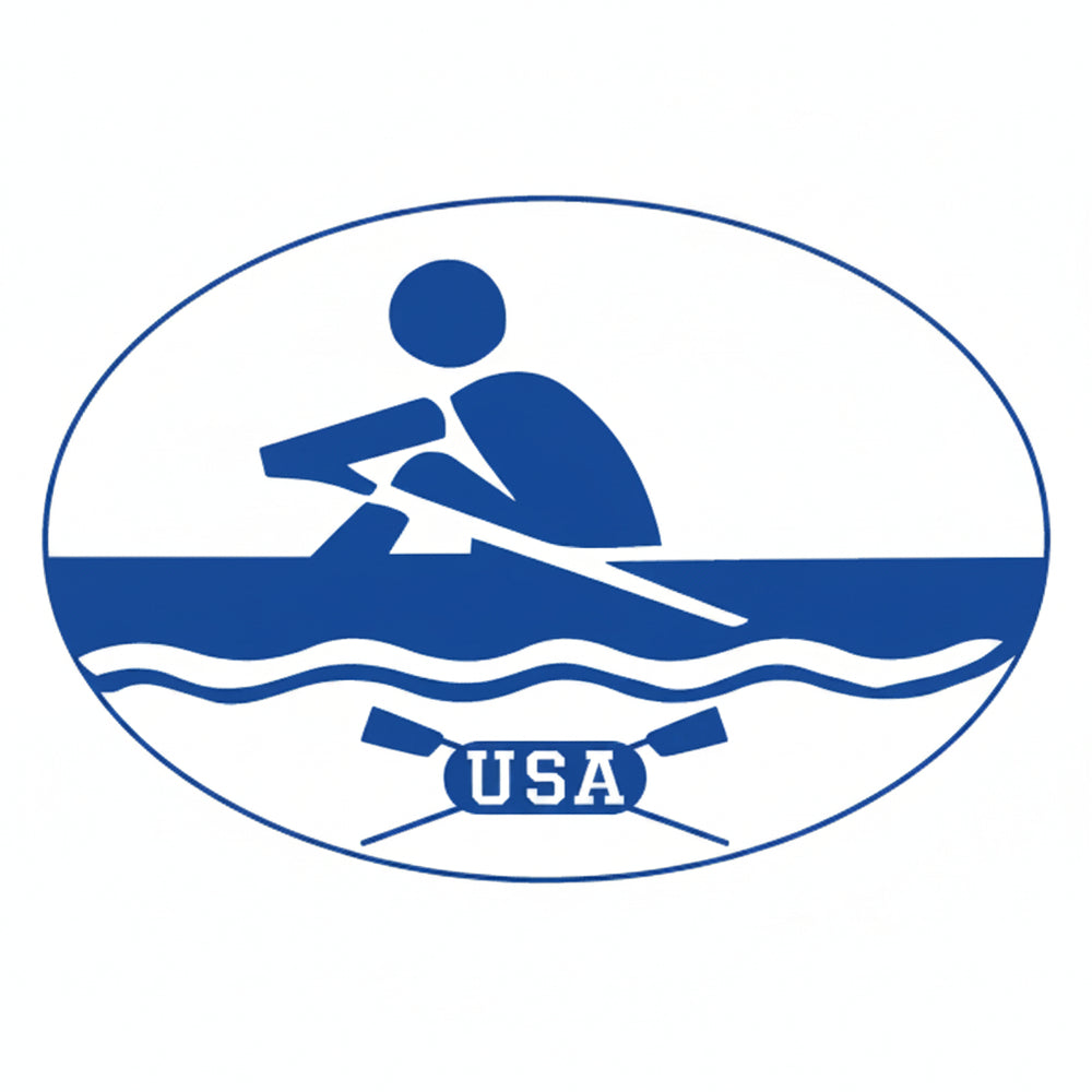 ROWER Oval Sticker Product View