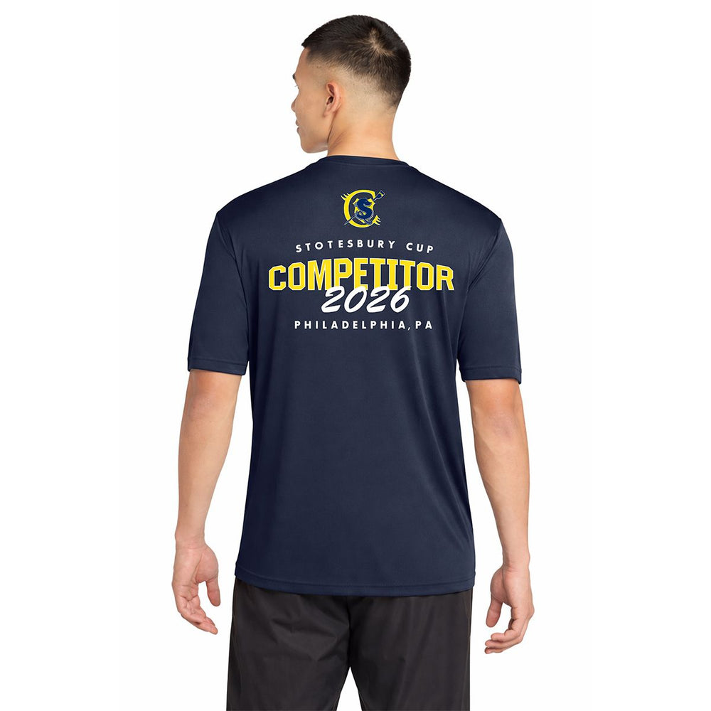 Stotesbury Cup 2026 Performance Short Sleeve T-Shirt - Navy - Back View