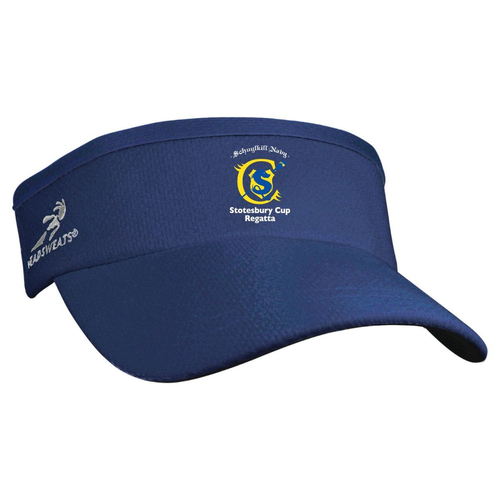 Stotesbury Cup "Schuylkill Navy" Performance Visor by Headsweats Navy