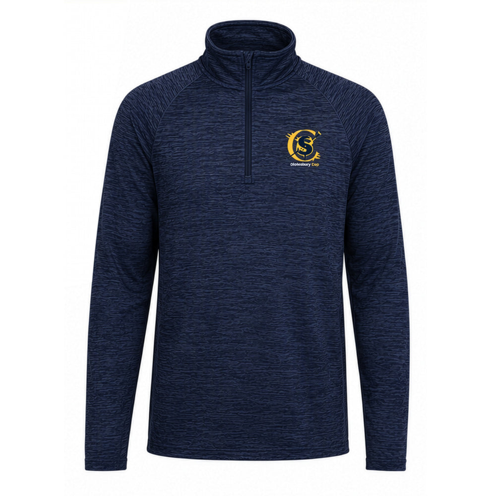 Stotesbury Cup Men's Space Dye Performance Pullover Navy