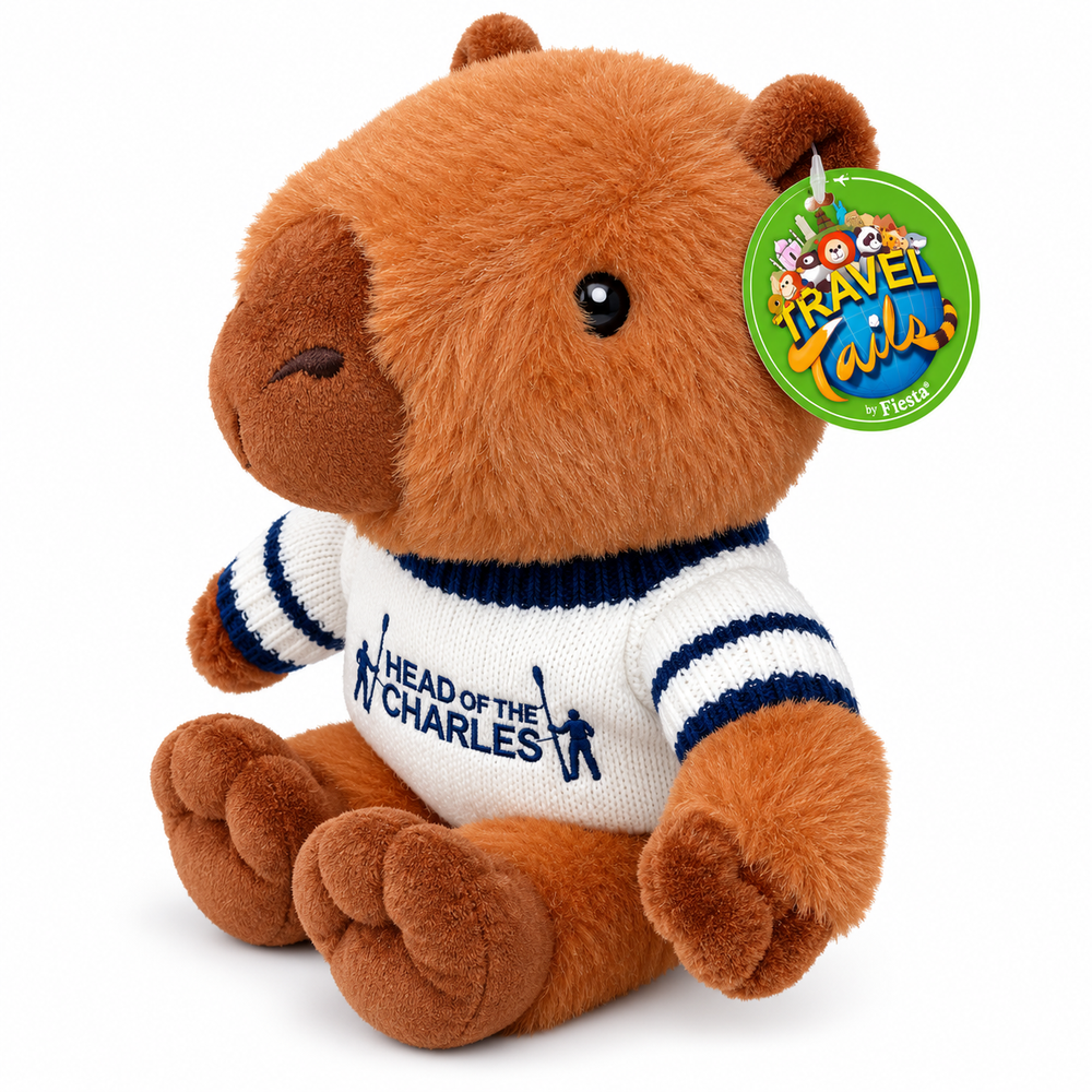 Head of the Charles Travel Tails Plush Animal Series - Capybara