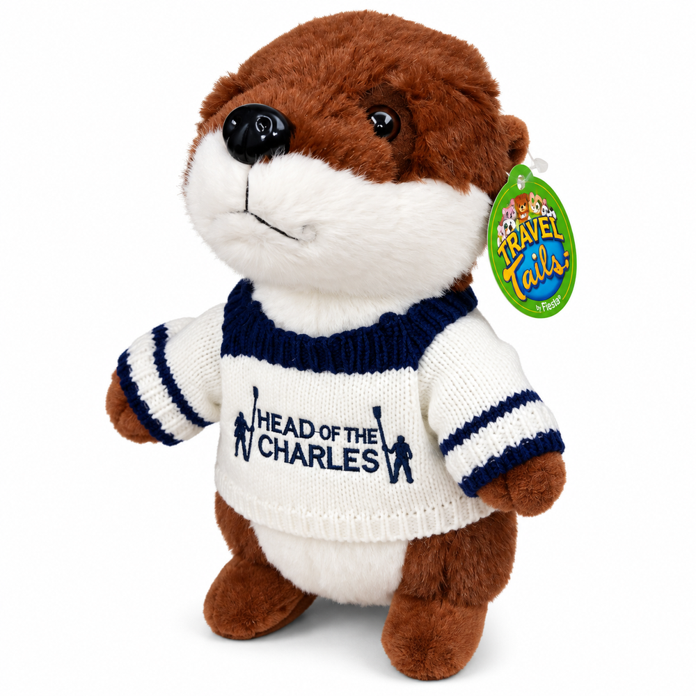 Head of the Charles Travel Tails Plush Animal Series -  Otter