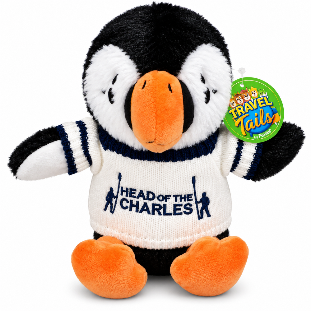 Head of the Charles Travel Tails Plush Animal Series - Puffin