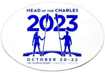 Head of the Charles 2023 Oval Magnet