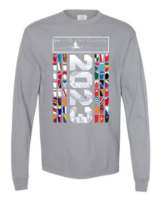 Head of the Charles Blades Long Sleeve T-Shirt -Grey-S