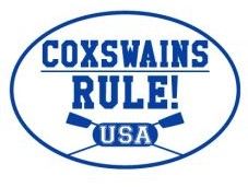 COXSWAINS RULE! Oval Magnet   